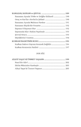 Aileyi Yaşat ki Ümmet Yaşasın - 8