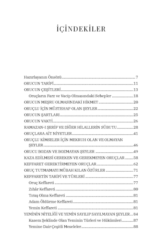 Büyük İslâm İlmihali - Oruç - 2