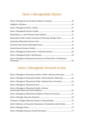 Hatm-i Hâcegân ve Saadetli Sâdâtı - 3