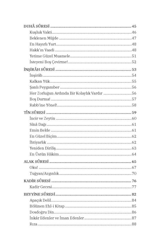 Kısa Sûreler Tefsiri - 3