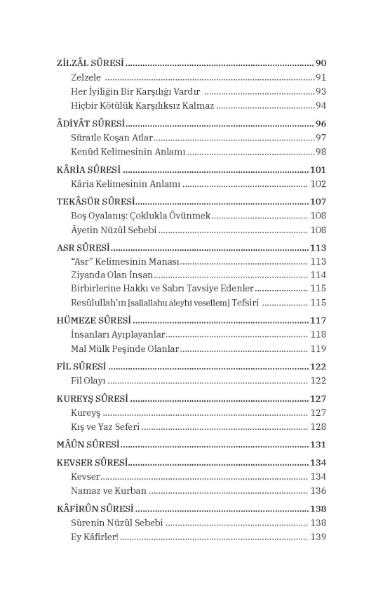 Kısa Sûreler Tefsiri - 4